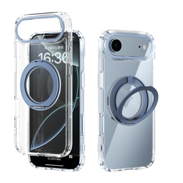ABEEL MagSafe Q-LUCK Pivot Bracket Transparent Phone Case, For iPhone 18 Pro / 17 Pro, For iPhone 18 Pro Max / 17 Pro Max, For iPhone 17, For iPhone Air