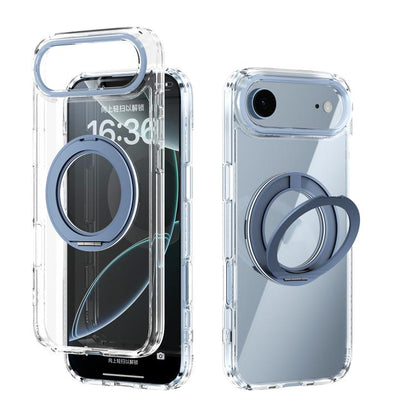 ABEEL MagSafe Q-LUCK Pivot Bracket Transparent Phone Case, For iPhone 18 Pro / 17 Pro, For iPhone 18 Pro Max / 17 Pro Max, For iPhone 17, For iPhone Air