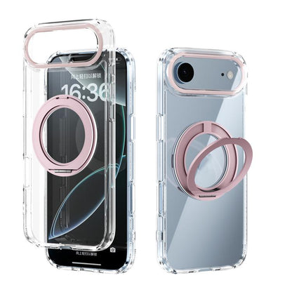 ABEEL MagSafe Q-LUCK Pivot Bracket Transparent Phone Case, For iPhone 18 Pro / 17 Pro, For iPhone 18 Pro Max / 17 Pro Max, For iPhone 17, For iPhone Air