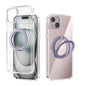 ABEEL MagSafe Q-LUCK Pivot Bracket Transparent Phone Case, For iPhone 14 Plus, For iPhone 14, For iPhone 14 Pro, For iPhone 14 Pro Max