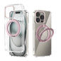 ABEEL MagSafe Q-LUCK Pivot Bracket Transparent Phone Case, For iPhone 13 Pro Max, For iPhone 13 Pro, For iPhone 13