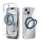 ABEEL MagSafe Q-LUCK Pivot Bracket Transparent Phone Case, For iPhone 13 Pro Max, For iPhone 13 Pro, For iPhone 13