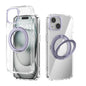 ABEEL MagSafe Q-LUCK Pivot Bracket Transparent Phone Case, For iPhone 13 Pro Max, For iPhone 13 Pro, For iPhone 13