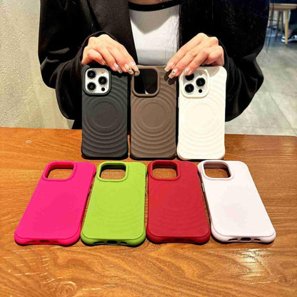 MagSafe Magnetic Ring Texture TPU Phone Case, For iPhone 18 Pro / 17 Pro, For iPhone 18 Pro Max / 17 Pro Max, For iPhone 17, For iPhone 16 Pro Max, For iPhone 16 Pro