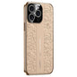 Cloud Dragon Pattern Plain Leather PC Phone Case, For iPhone 16, For iPhone 15 Pro Max, For iPhone 15 Pro, For iPhone 15, For iPhone 14, For iPhone 14 Pro