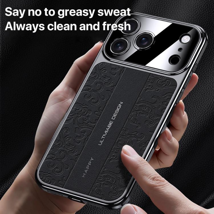 Cloud Dragon Pattern Plain Leather PC Phone Case, For iPhone 16, For iPhone 15 Pro Max, For iPhone 15 Pro, For iPhone 15, For iPhone 14, For iPhone 14 Pro