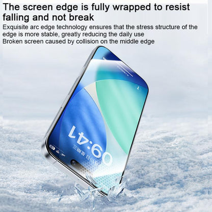 Benks Zero Curve Edge Privacy Tempered Screen Protector, For iPhone 17 Pro Max, For iPhone 17, For iPhone Air