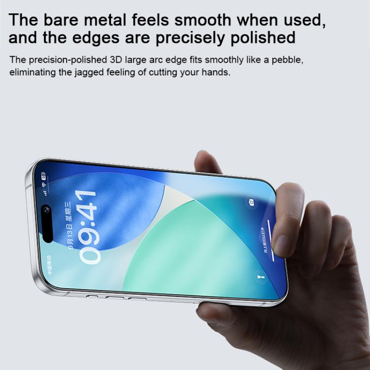 Benks Zero Curve Edge Privacy Tempered Screen Protector, For iPhone 17 Pro Max, For iPhone 17, For iPhone Air