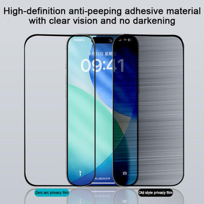 Benks Zero Curve Edge Privacy Tempered Screen Protector, For iPhone 17 Pro Max, For iPhone 17, For iPhone Air