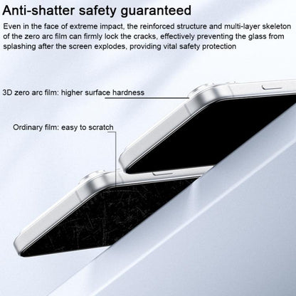 Benks Zero Curve Edge Privacy Tempered Screen Protector, For iPhone 17 Pro Max, For iPhone 17, For iPhone Air