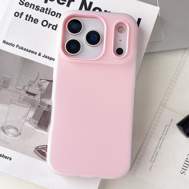 Jelly Color Matte Feel PC Hybrid TPU Phone Case, For iPhone 17 Pro Max, For iPhone 17 Pro