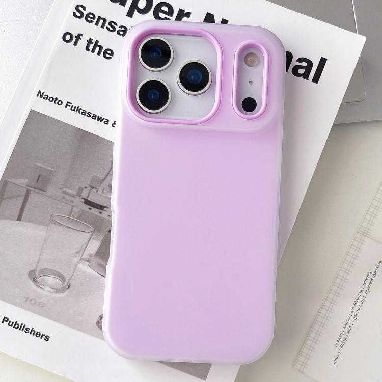 Jelly Color Matte Feel PC Hybrid TPU Phone Case, For iPhone 17 Pro Max, For iPhone 17 Pro