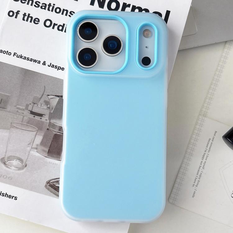 Jelly Color Matte Feel PC Hybrid TPU Phone Case, For iPhone 17 Pro Max, For iPhone 17 Pro
