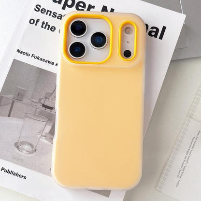 Jelly Color Matte Feel PC Hybrid TPU Phone Case, For iPhone 17 Pro Max, For iPhone 17 Pro
