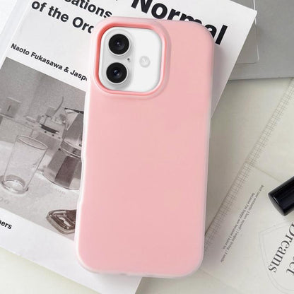 Jelly Color Matte Feel PC Hybrid TPU Phone Case, For iPhone 17, For iPhone Air