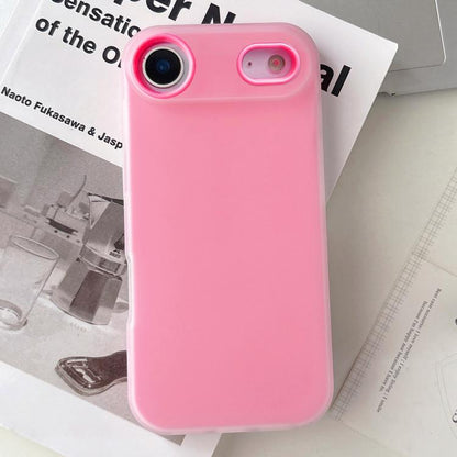 Jelly Color Matte Feel PC Hybrid TPU Phone Case, For iPhone 17, For iPhone Air