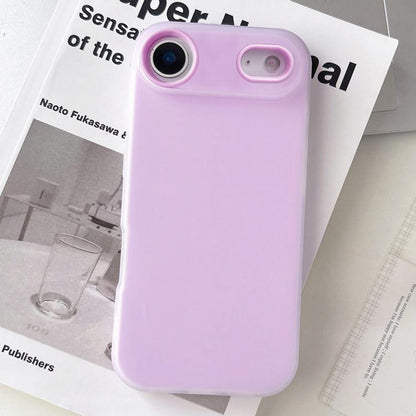 Jelly Color Matte Feel PC Hybrid TPU Phone Case, For iPhone 17, For iPhone Air