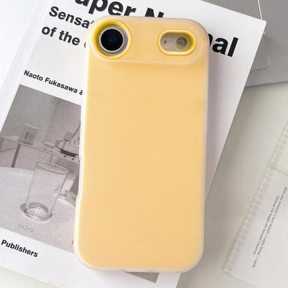 Jelly Color Matte Feel PC Hybrid TPU Phone Case, For iPhone 17, For iPhone Air