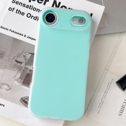 Jelly Color Matte Feel PC Hybrid TPU Phone Case, For iPhone 17, For iPhone Air