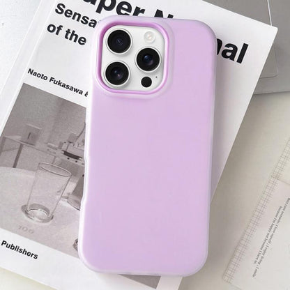 Jelly Color Matte Feel PC Hybrid TPU Phone Case, For iPhone 16 Pro Max, For iPhone 16 Pro