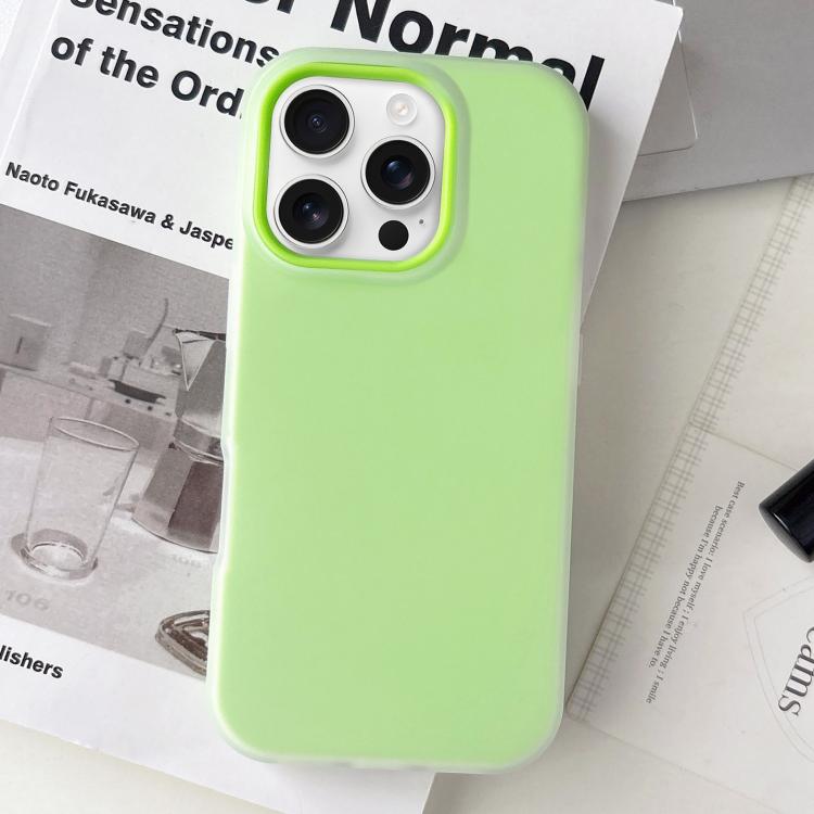 Jelly Color Matte Feel PC Hybrid TPU Phone Case, For iPhone 16 Pro Max, For iPhone 16 Pro