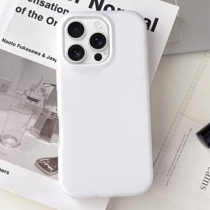 Jelly Color Matte Feel PC Hybrid TPU Phone Case, For iPhone 16 Pro Max, For iPhone 16 Pro