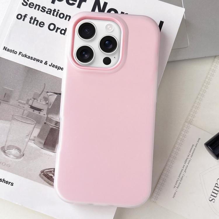 Jelly Color Matte Feel PC Hybrid TPU Phone Case, For iPhone 16 Pro Max, For iPhone 16 Pro