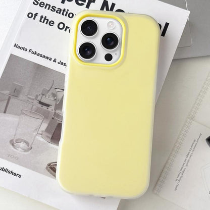 Jelly Color Matte Feel PC Hybrid TPU Phone Case, For iPhone 15 Pro Max, For iPhone 15 Pro