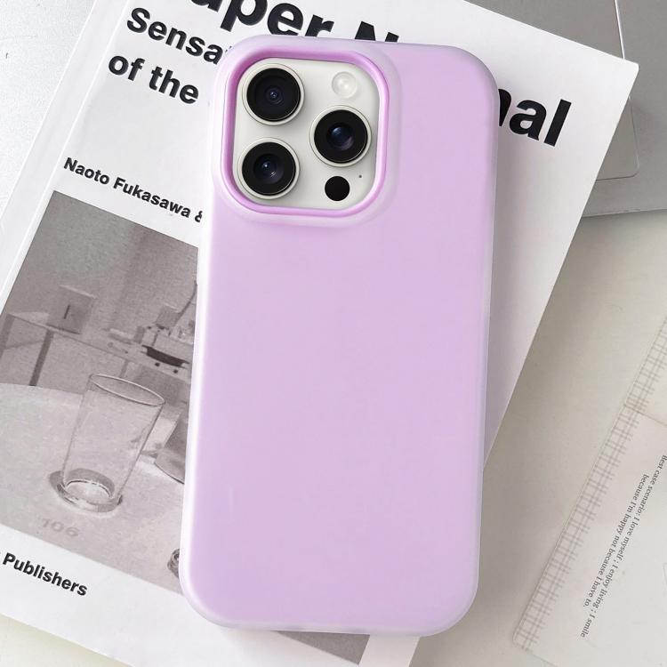 Jelly Color Matte Feel PC Hybrid TPU Phone Case, For iPhone 15 Pro Max, For iPhone 15 Pro
