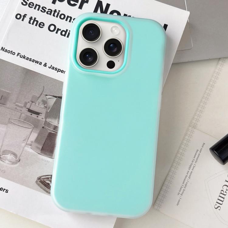Jelly Color Matte Feel PC Hybrid TPU Phone Case, For iPhone 15 Pro Max, For iPhone 15 Pro