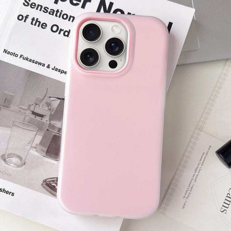Jelly Color Matte Feel PC Hybrid TPU Phone Case, For iPhone 15 Pro Max, For iPhone 15 Pro