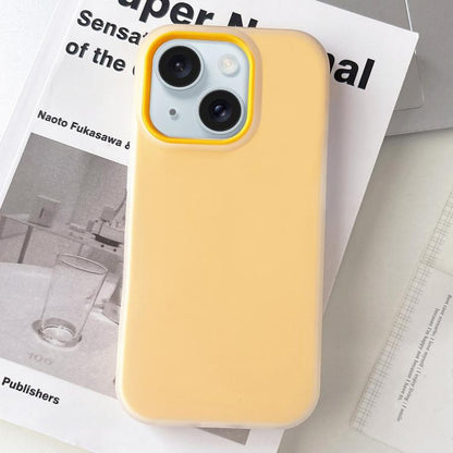 Jelly Color Matte Feel PC Hybrid TPU Phone Case, For iPhone 15 Plus, For iPhone 15