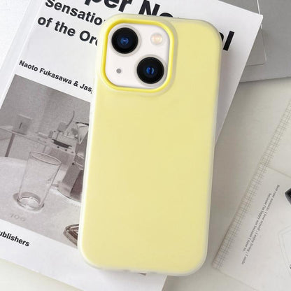 Jelly Color Matte Feel PC Hybrid TPU Phone Case, For iPhone 14 Plus, For iPhone 14