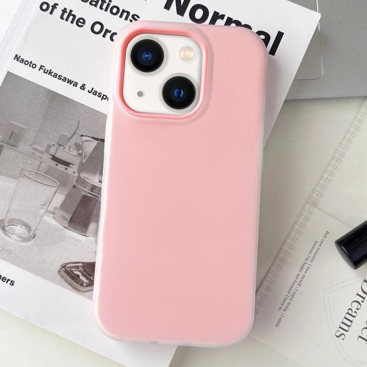 Jelly Color Matte Feel PC Hybrid TPU Phone Case, For iPhone 14 Plus, For iPhone 14
