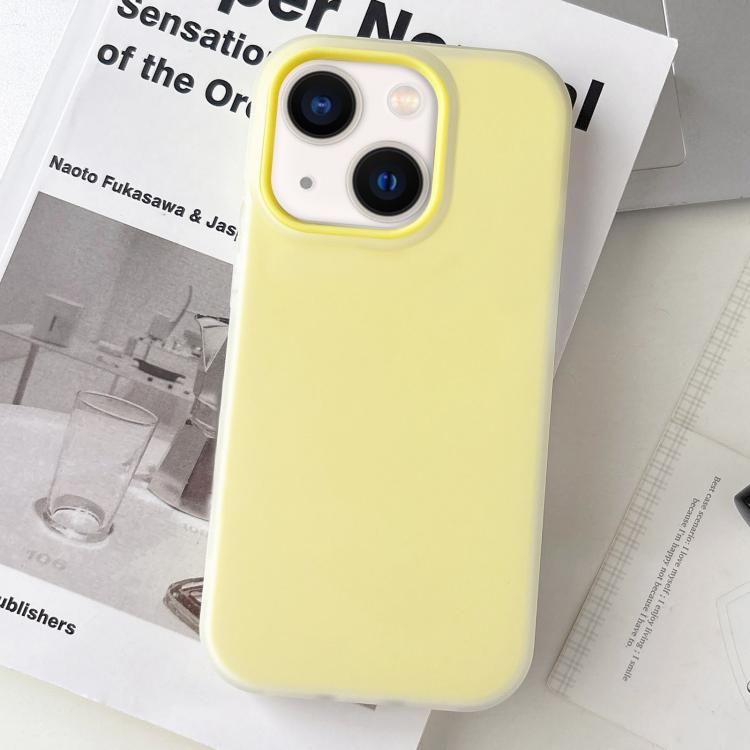 Jelly Color Matte Feel PC Hybrid TPU Phone Case, For iPhone 14 Plus, For iPhone 14