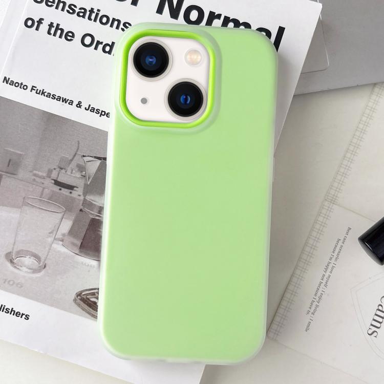 Jelly Color Matte Feel PC Hybrid TPU Phone Case, For iPhone 14 Plus, For iPhone 14