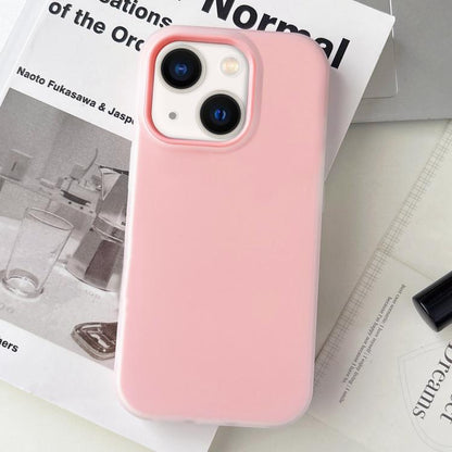 Jelly Color Matte Feel PC Hybrid TPU Phone Case, For iPhone 14 Plus, For iPhone 14