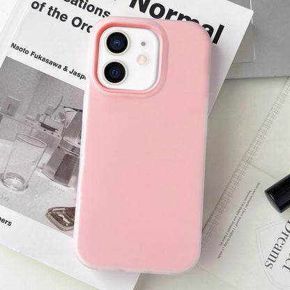 Jelly Color Matte Feel PC Hybrid TPU Phone Case, For iPhone 11