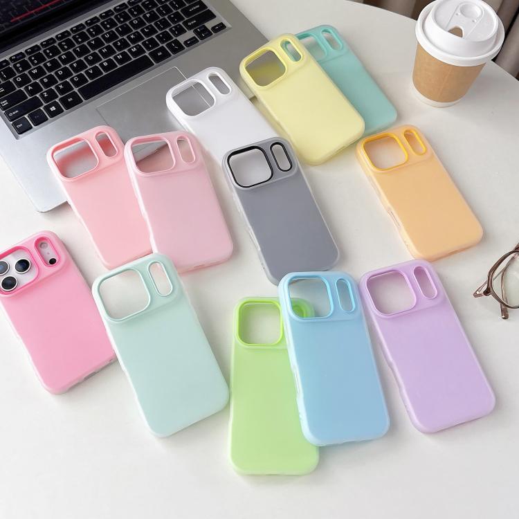 Jelly Color Matte Feel PC Hybrid TPU Phone Case, For iPhone 15 Plus, For iPhone 15