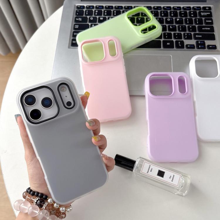 Jelly Color Matte Feel PC Hybrid TPU Phone Case, For iPhone 17 Pro Max, For iPhone 17 Pro