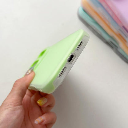 Jelly Color Matte Feel PC Hybrid TPU Phone Case, For iPhone 14 Plus, For iPhone 14
