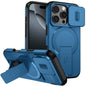 Sliding Camshield MagSafe Holder Phone Case, For iPhone 16 Pro, For iPhone 16 Plus, For iPhone 16