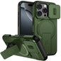 Sliding Camshield MagSafe Holder Phone Case, For iPhone 16 Pro, For iPhone 16 Plus, For iPhone 16