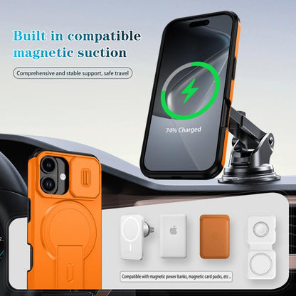 Sliding Camshield MagSafe Holder Phone Case, For iPhone 17, For iPhone Air, For iPhone 16 Pro Max