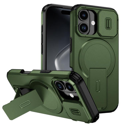 Sliding Camshield MagSafe Holder Phone Case, For iPhone 17, For iPhone Air, For iPhone 16 Pro Max
