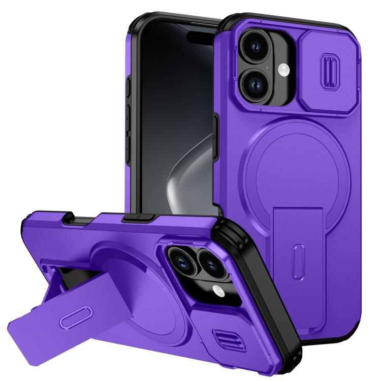 Sliding Camshield MagSafe Holder Phone Case, For iPhone 17, For iPhone Air, For iPhone 16 Pro Max
