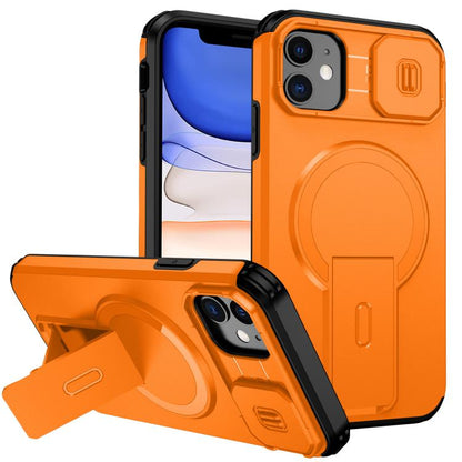 Sliding Camshield MagSafe Holder Phone Case, For iPhone 11 Pro Max, For iPhone 11, For iPhone 11 Pro