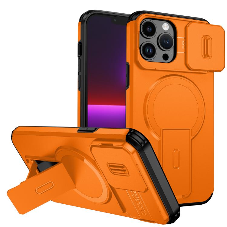 Sliding Camshield MagSafe Holder Phone Case, For iPhone 14 Pro Max, For iPhone 13 Pro Max, For iPhone 13 Pro