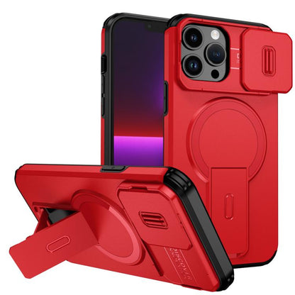 Sliding Camshield MagSafe Holder Phone Case, For iPhone 14 Pro Max, For iPhone 13 Pro Max, For iPhone 13 Pro