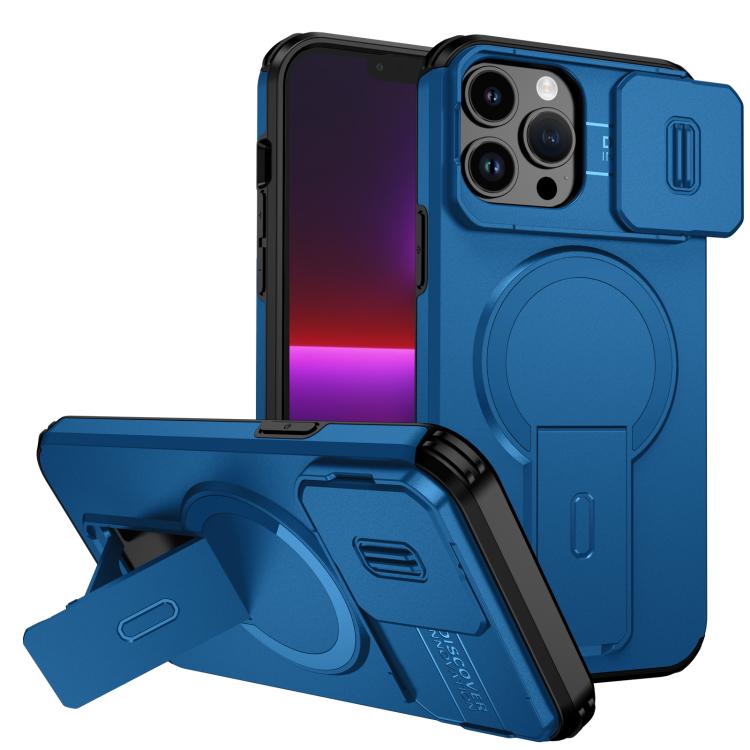 Sliding Camshield MagSafe Holder Phone Case, For iPhone 14 Pro Max, For iPhone 13 Pro Max, For iPhone 13 Pro